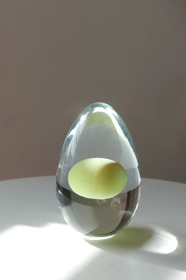 Sample Large Egg Paperweight