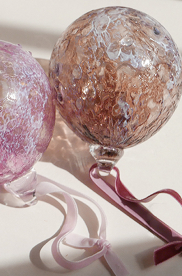 Lagoon Handblown Bauble